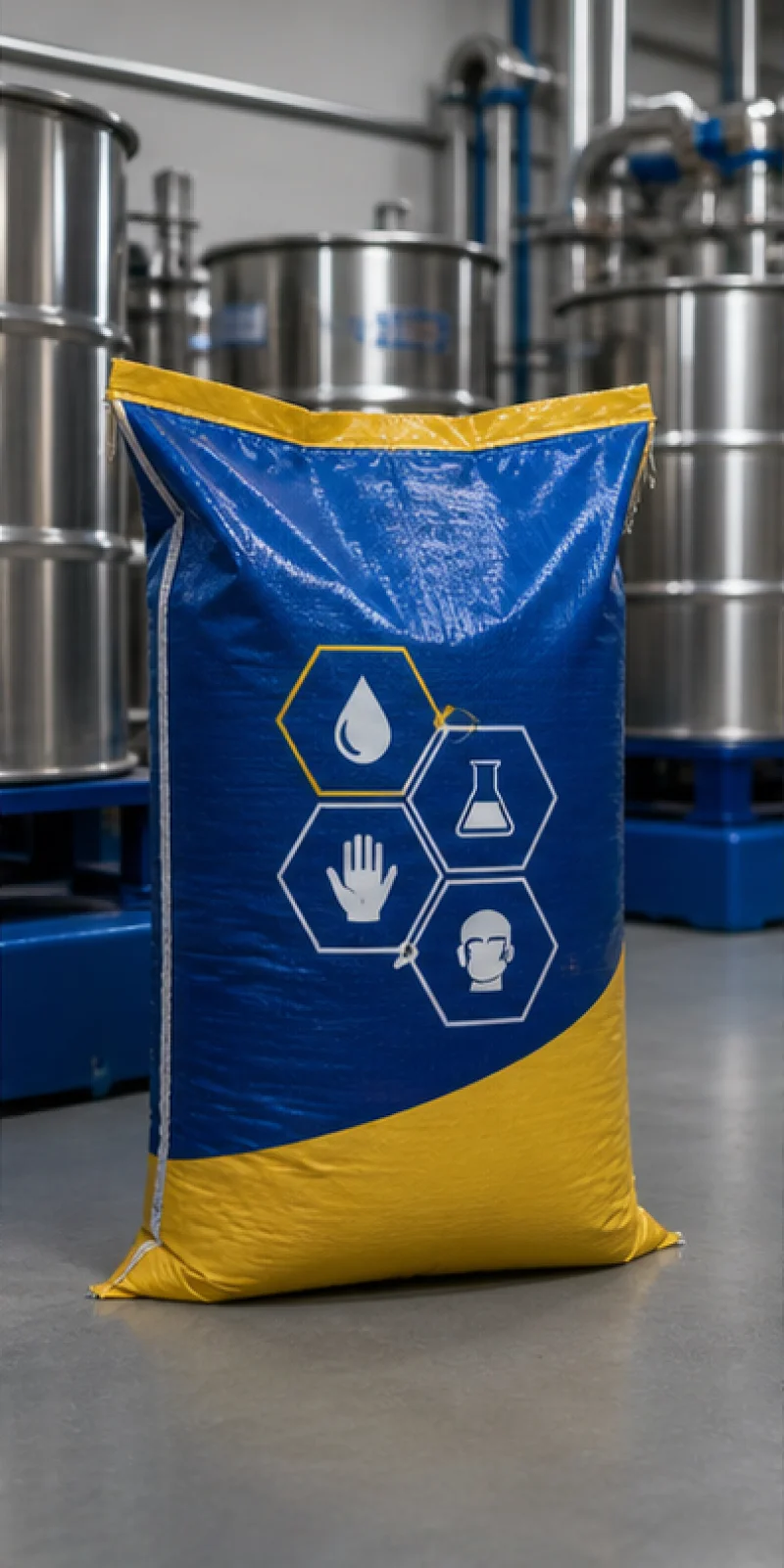 Chemicals woven packaging application