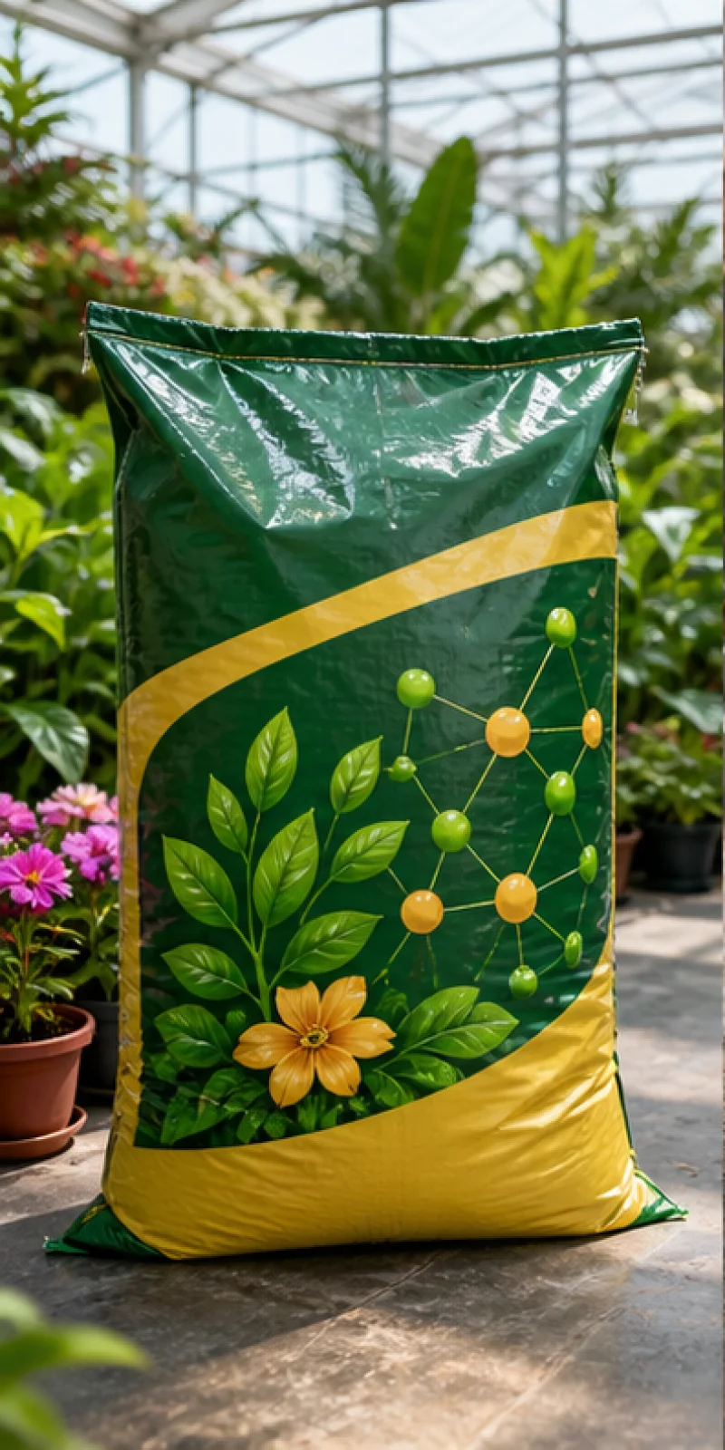 Fertilizer woven packaging application