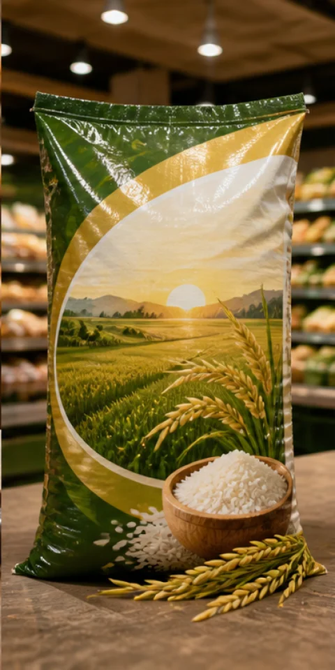 Rice woven packaging application
