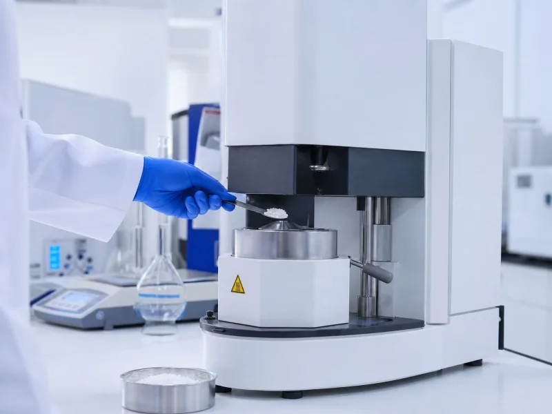 MFI Testing in a polymer packaging quality laboratory