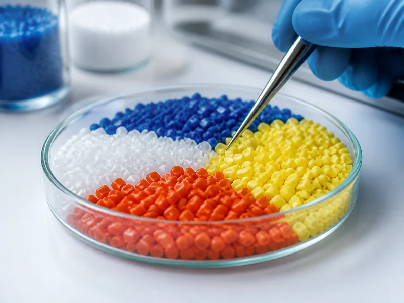 Raw-Material Checks in a polymer packaging quality laboratory